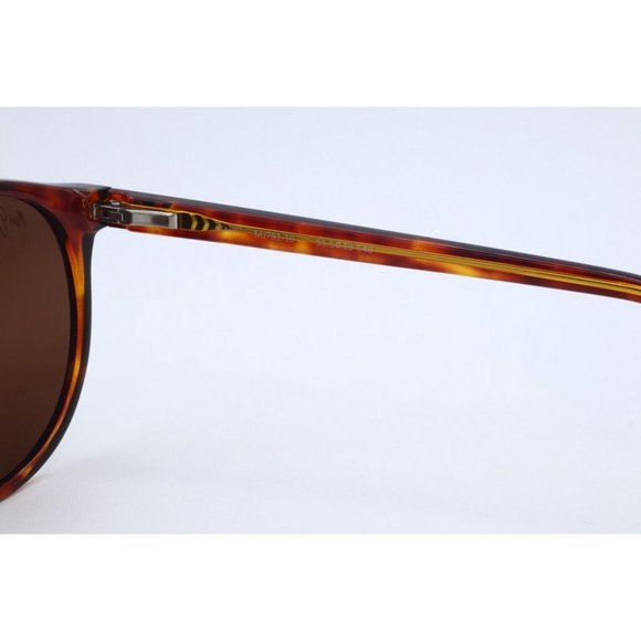 Maui Jim AH DANG MJ781-10 Oval Tortoise Sunglasses HCL® Bronze Polarized (A) main image 7